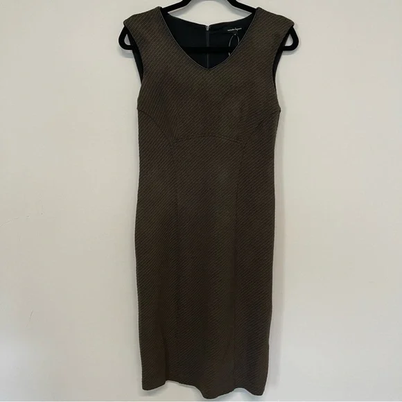 Nanette Lepore | Dresses | Nanette Lepore Army Green Sleeveless Knit Shift  Dress Womens Size 4 Nwt | Poshmark